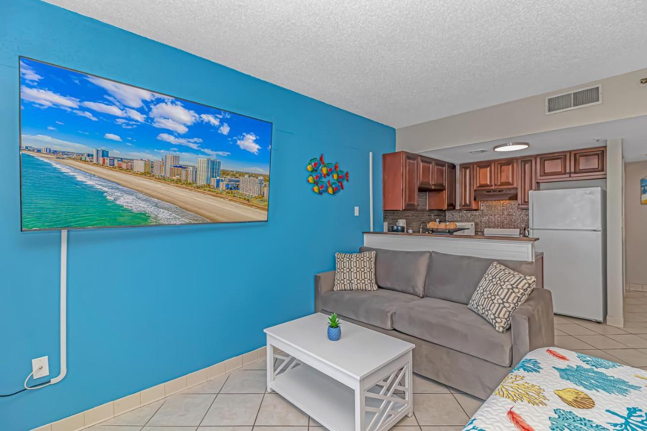 Ocean Front Studio With Panoramic Views! Palace Resort 1001 Myrtle Beach Exterior foto