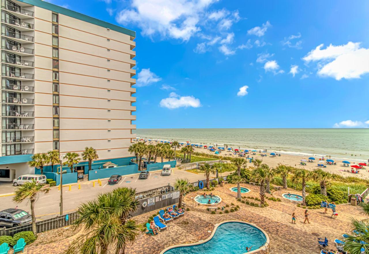 Ocean Front Studio With Panoramic Views! Palace Resort 1001 Myrtle Beach Exterior foto